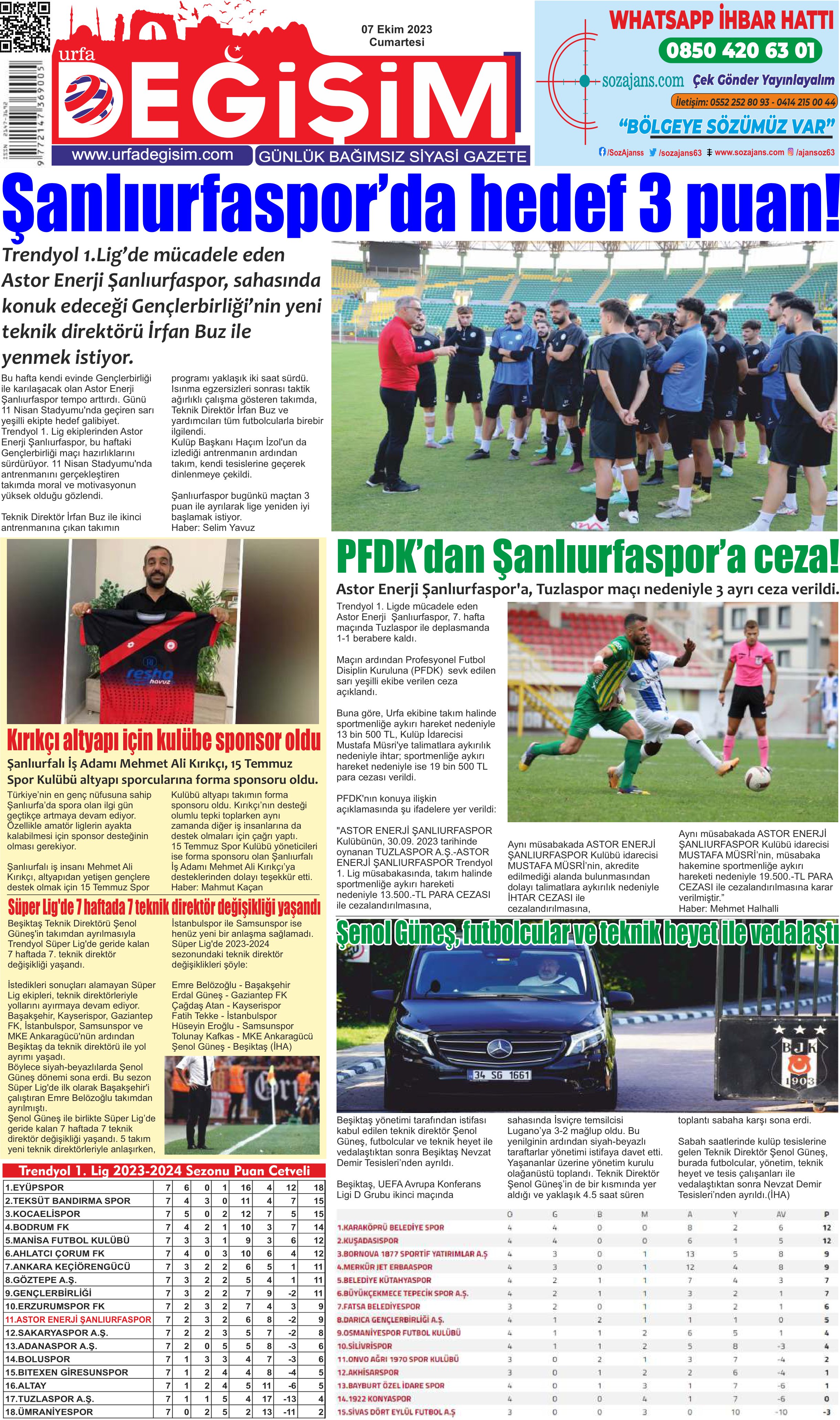 URFA DEĞİŞİM GAZETESİ