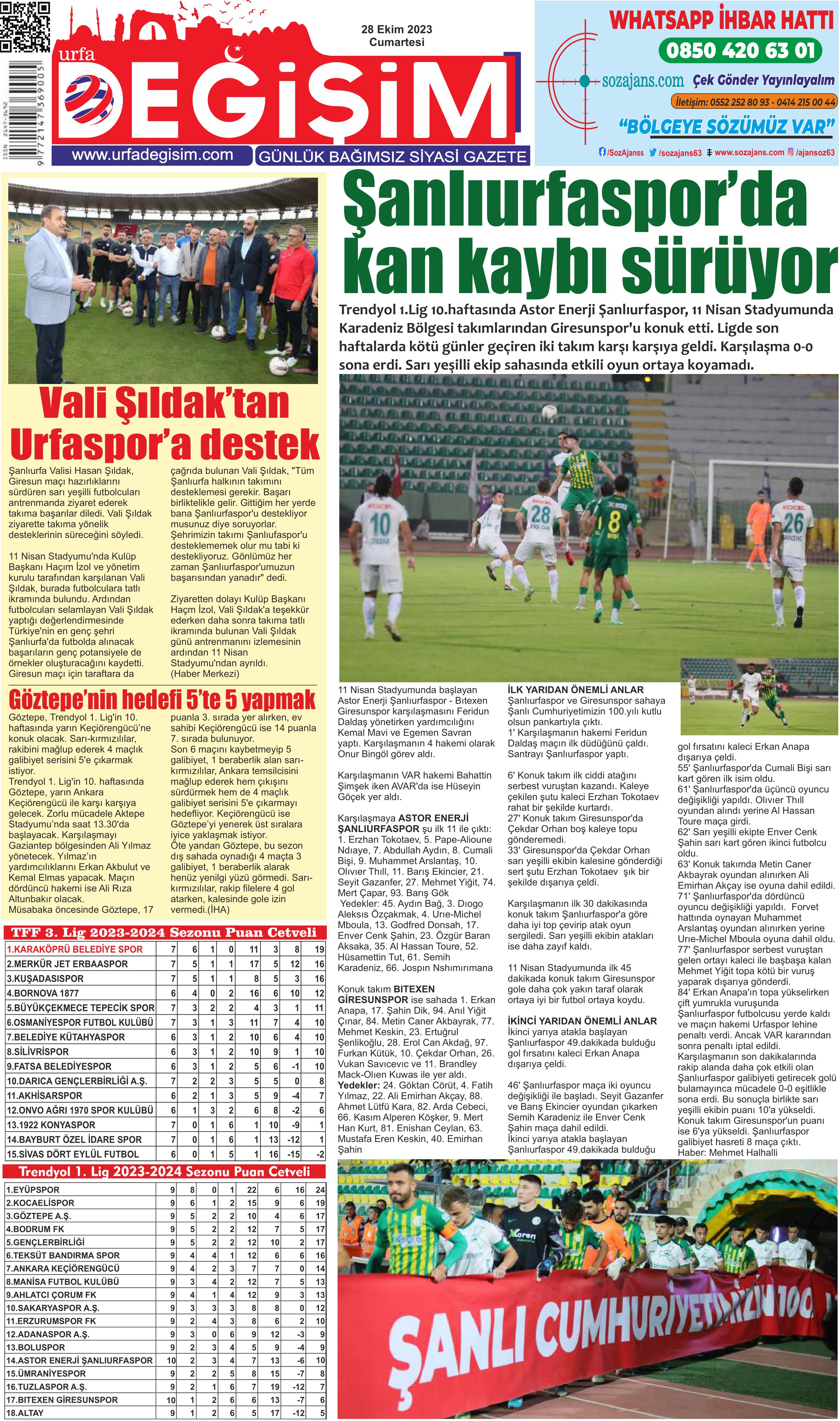 URFA DEĞİŞİM GAZETESİ