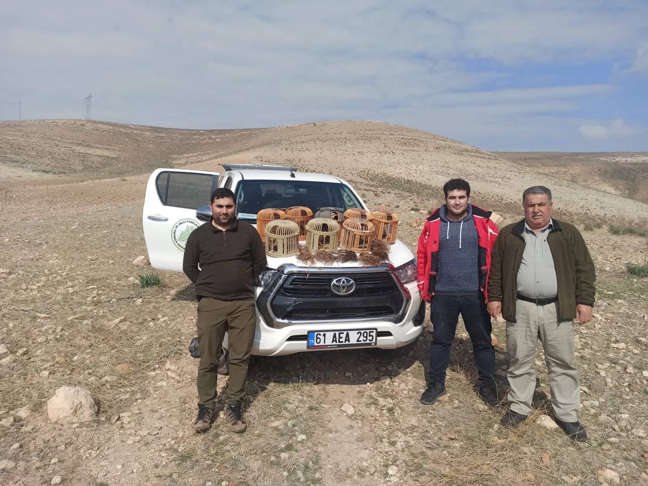 Şanlıurfa'da kaçak avlanan 7 kişiye işlem yapıldı