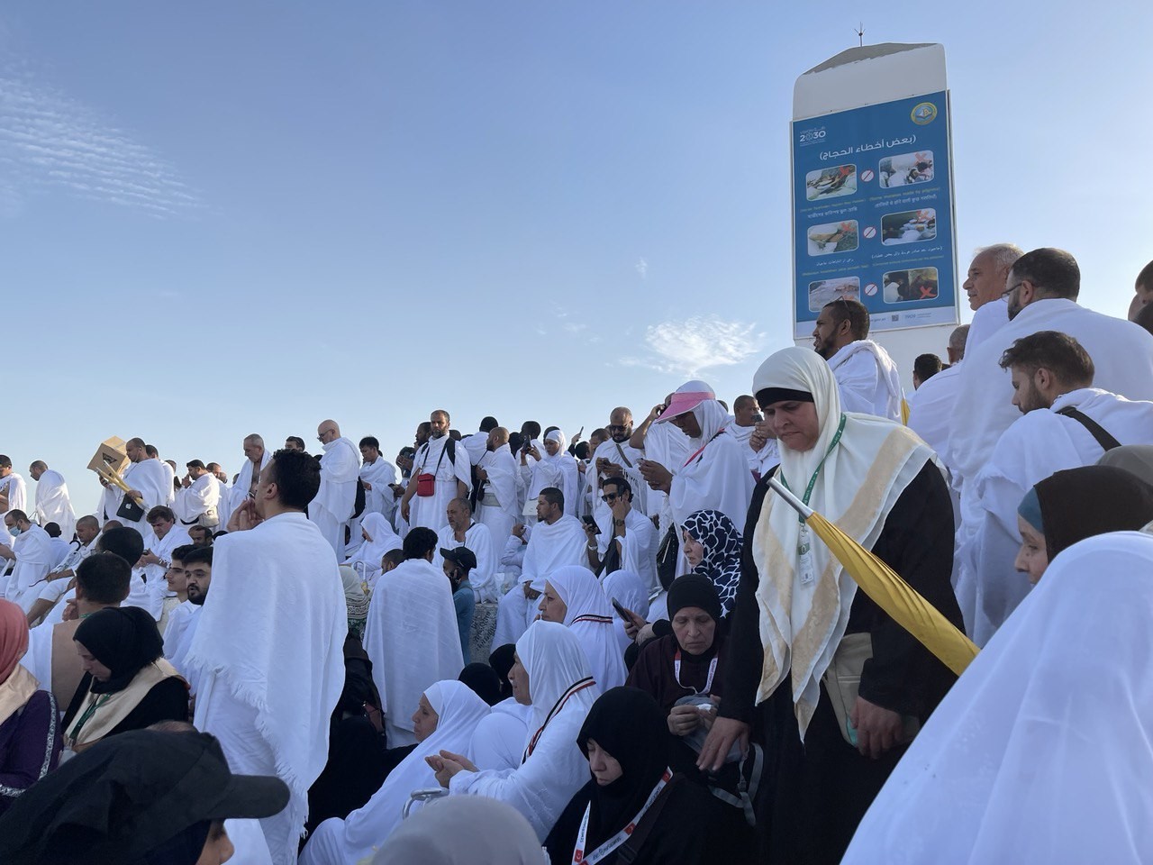 Hacı adayları Arafat’ta buluştu!