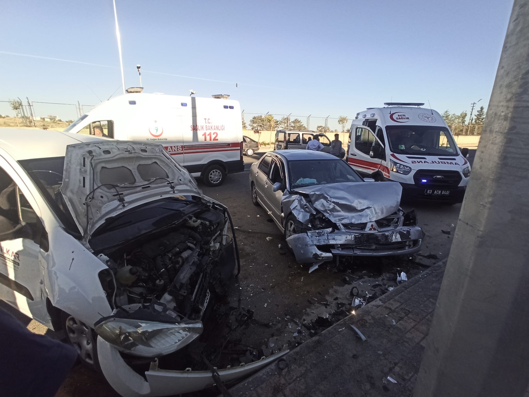 Şanlıurfa'da korkunç kaza! 5 yaralı