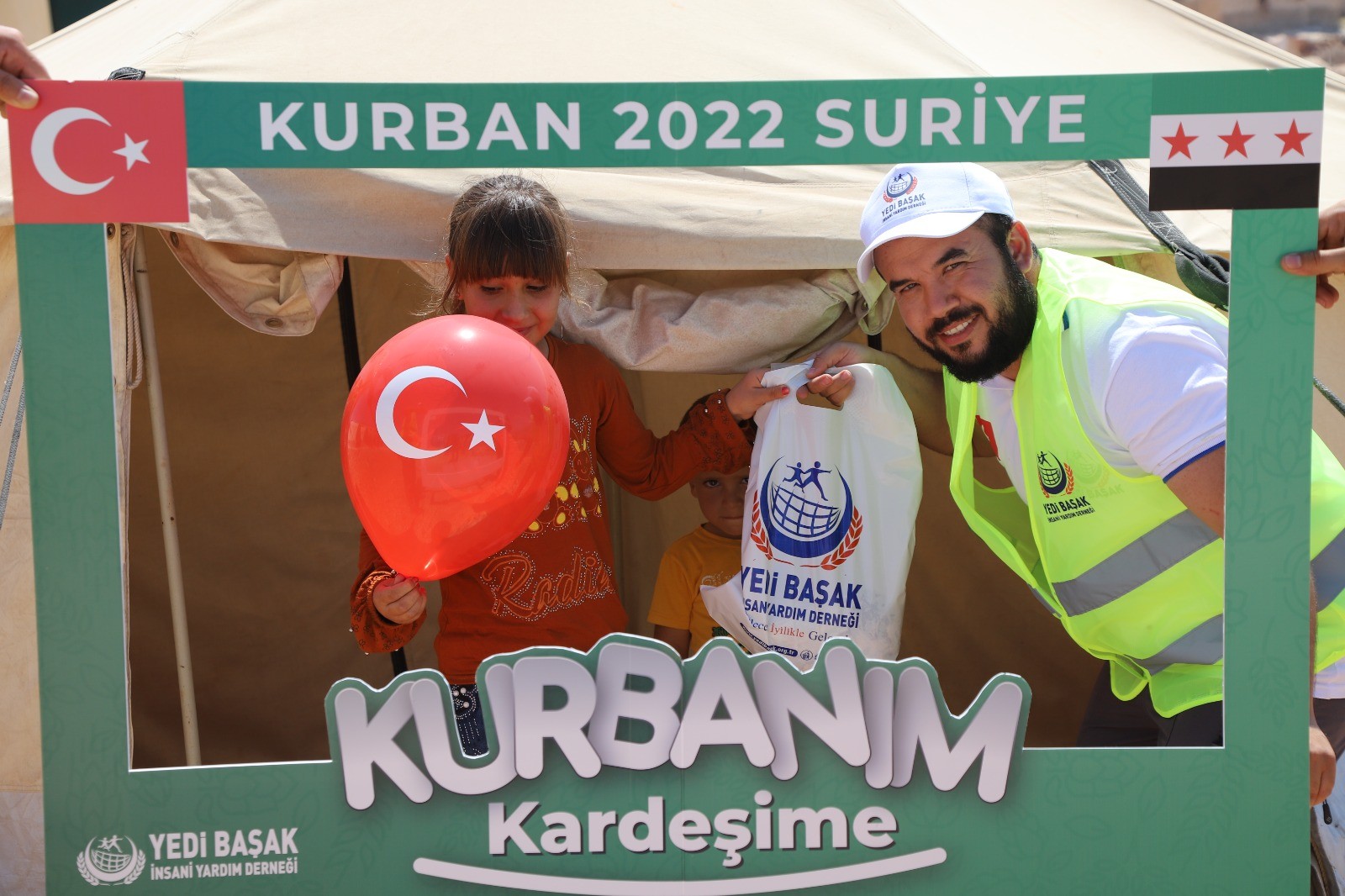 Yedi Başak kurban emanetlerini sahiplerine ulaştırdı
