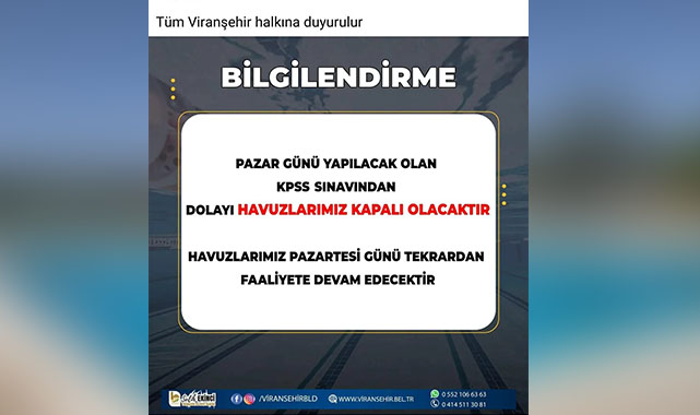 Viranşehir Belediyesinden şaşırtan hamle!