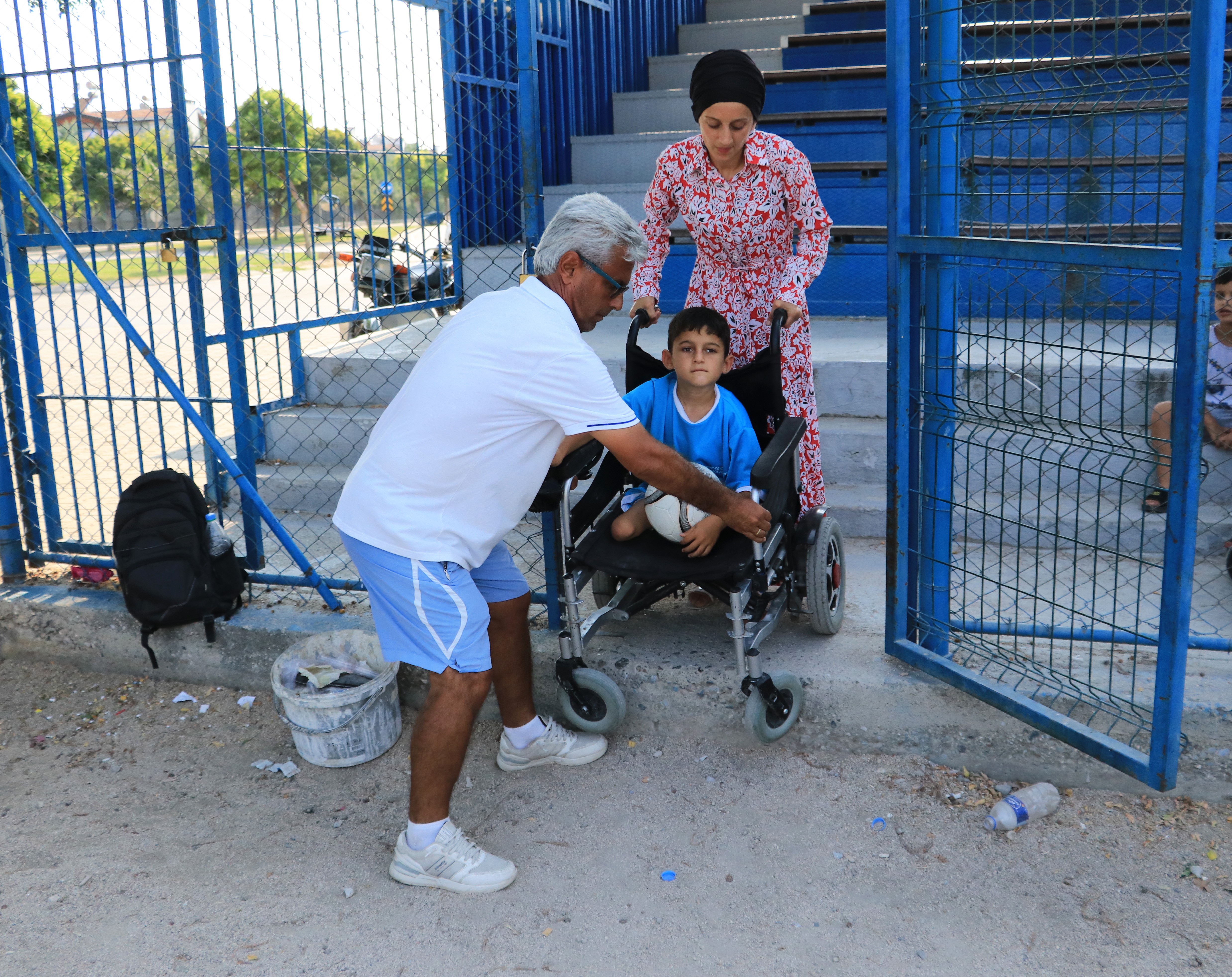 Spor aşkı bu kezde engel tanımadı