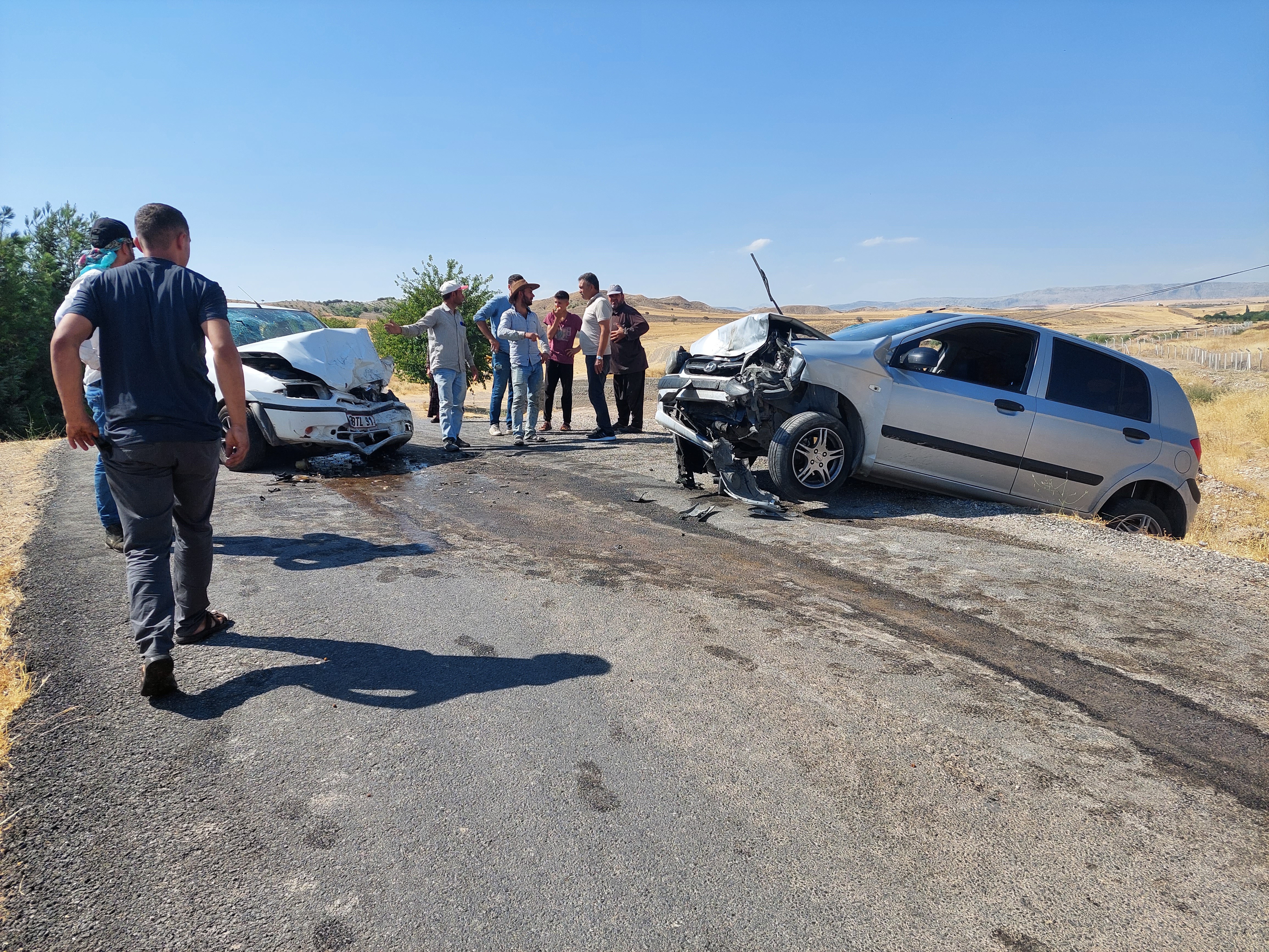 Adıyaman'da korkutan kaza: 1 ölü 4 yaralı