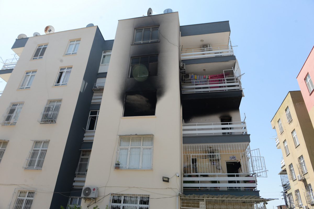 Hamile eşi, çocuğu aldıracağını söyleyince evi yaktı