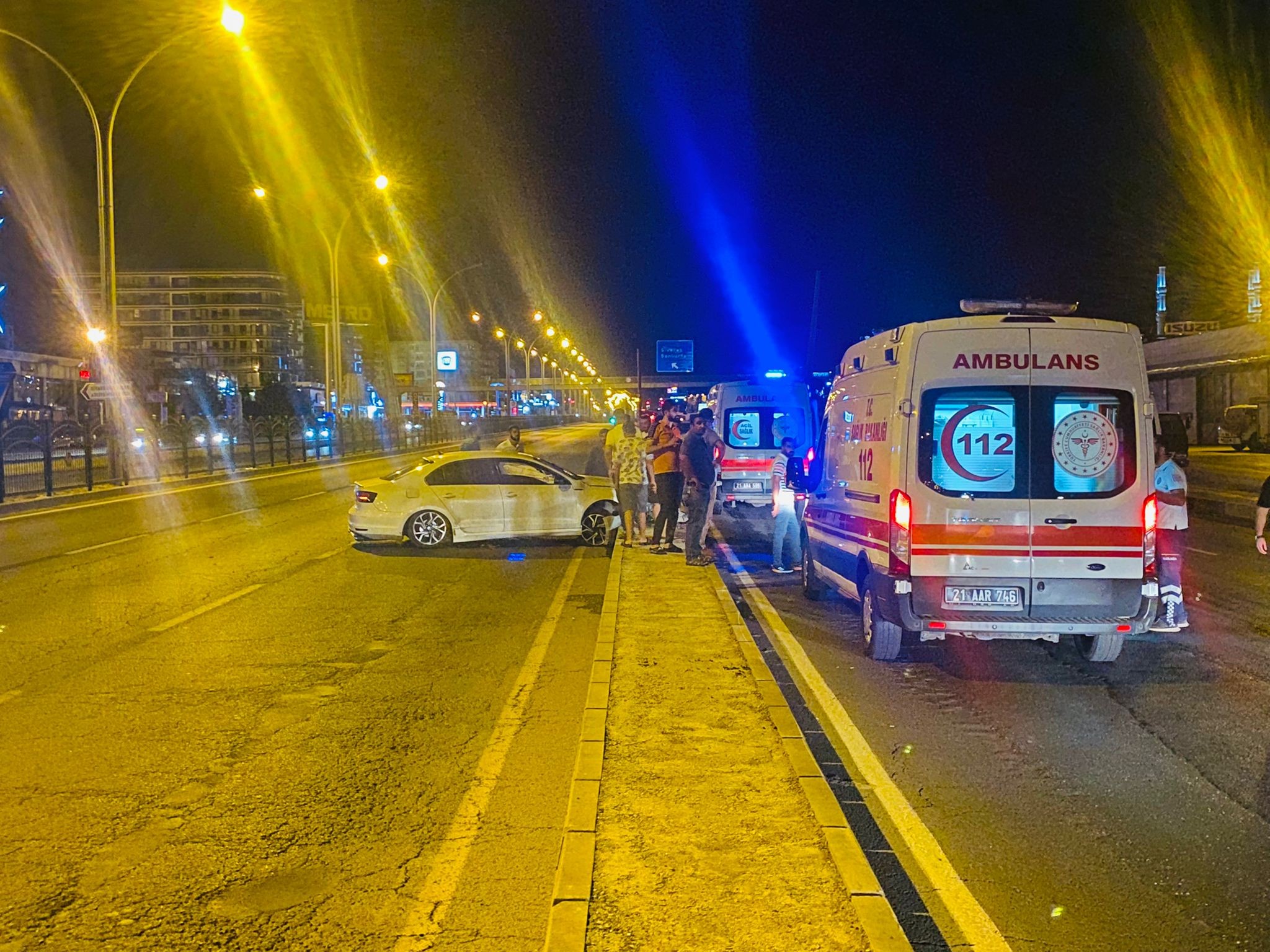 Diyarbakır- Urfa yolunda korkunç kaza