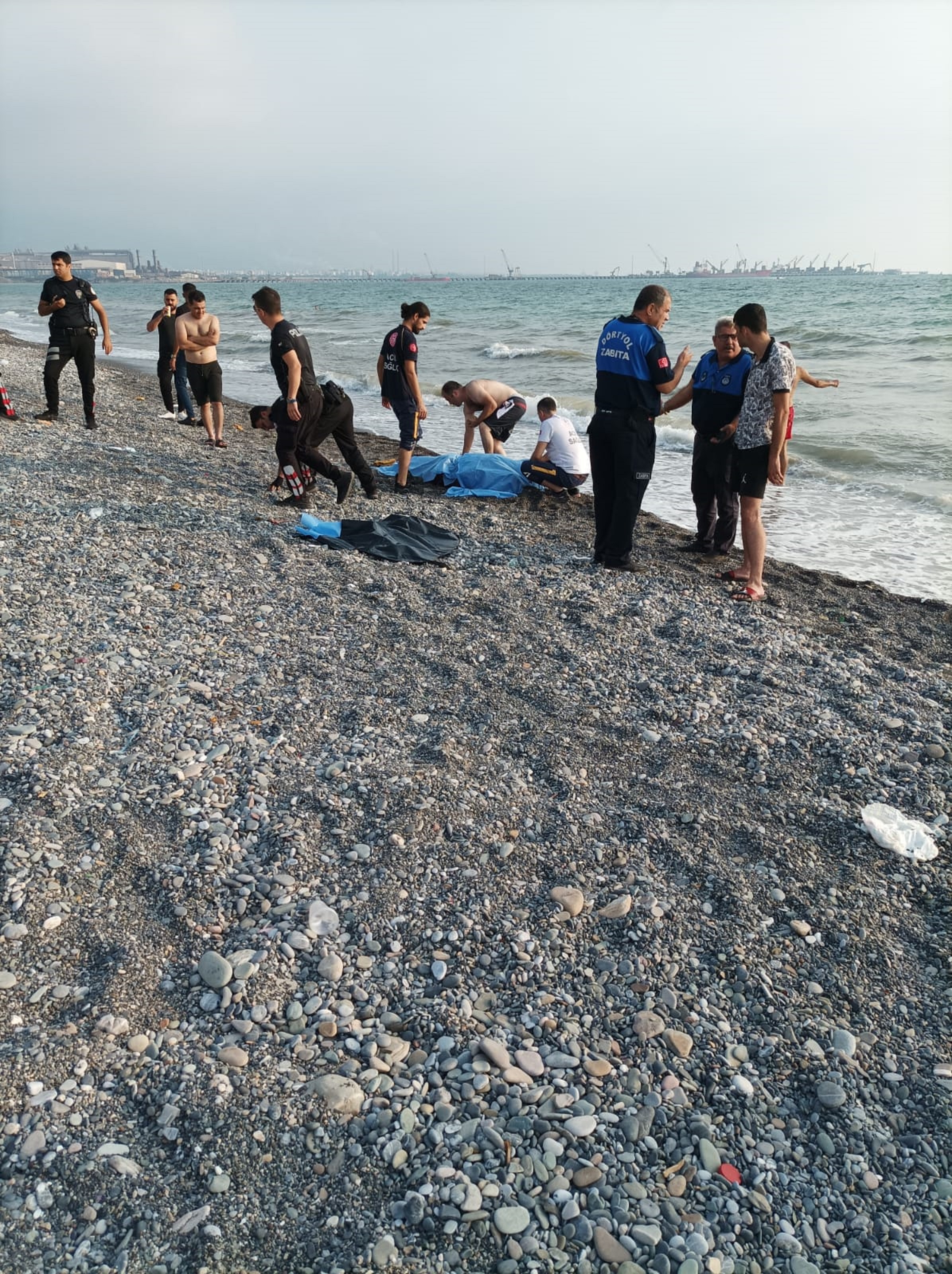 Denize giren şahıs 5 kilometre uzakta ölü olarak bulundu