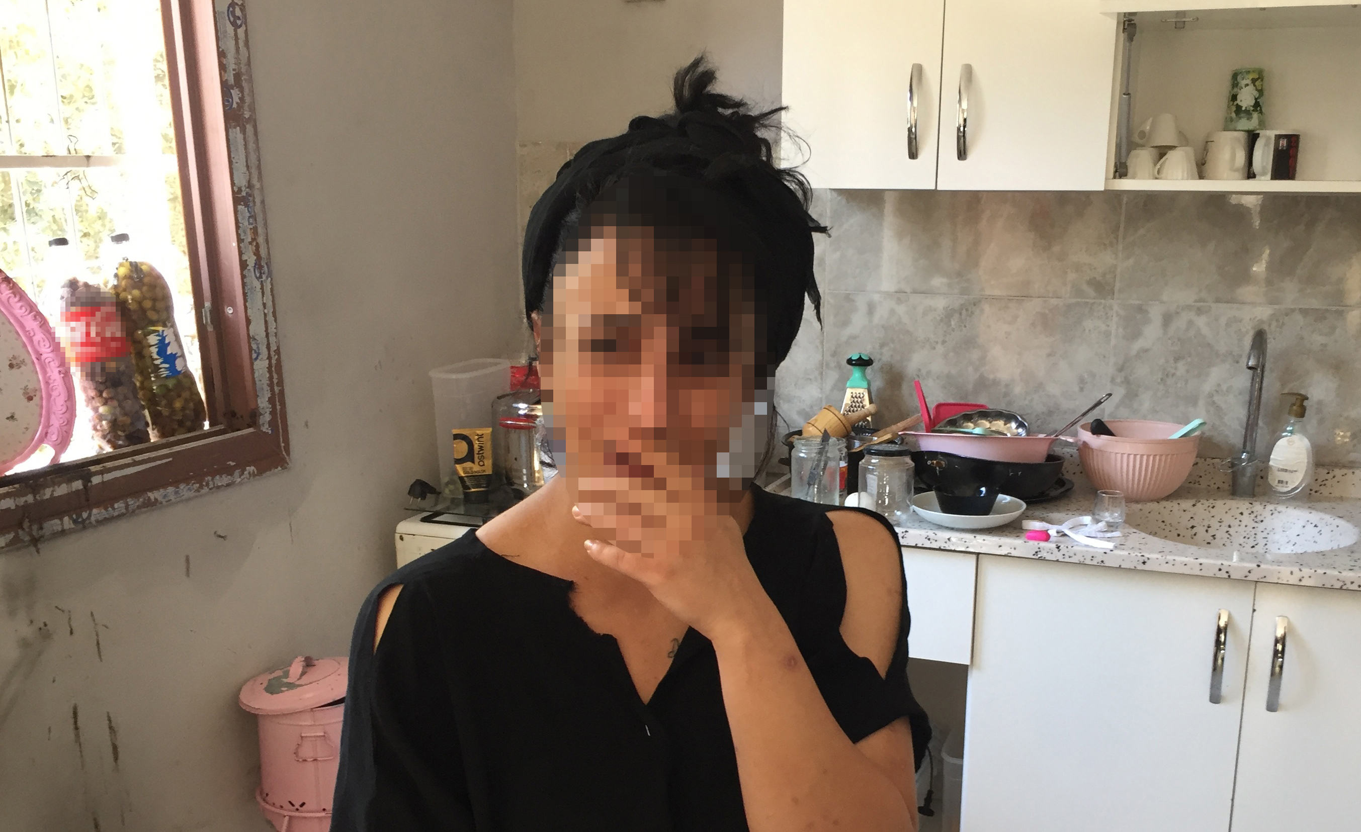 Yeni doğum yapan kadına sevgili dayağı