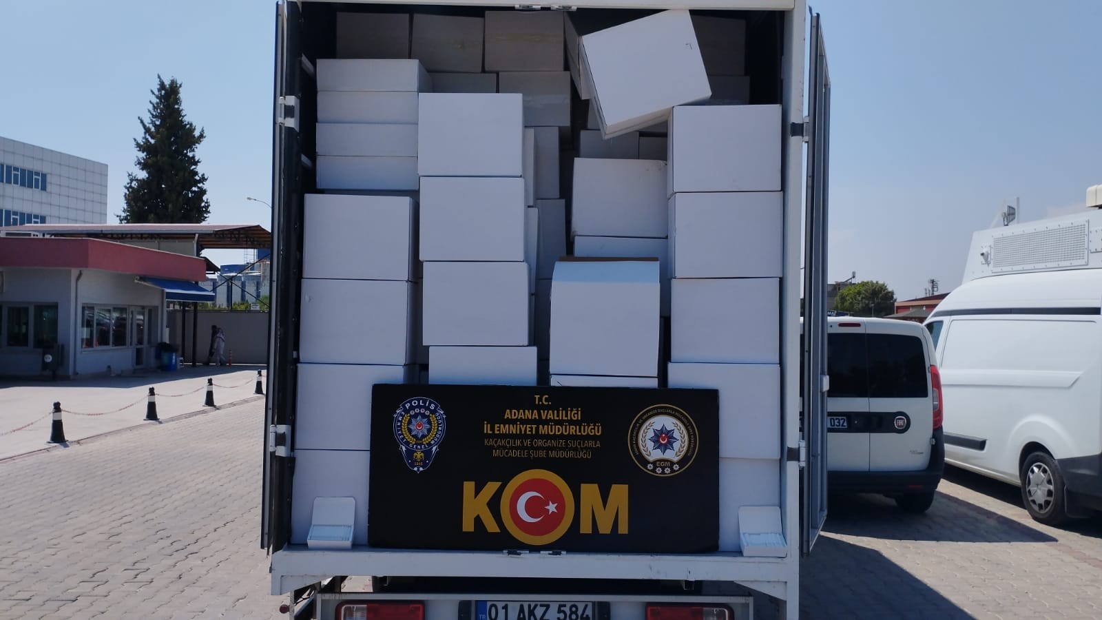 13 milyon kaçak makaron ve sigara ele geçirildi