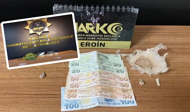 Şanlıurfa'da merkezde uyuşturucu operasyonu! 3 gözaltı