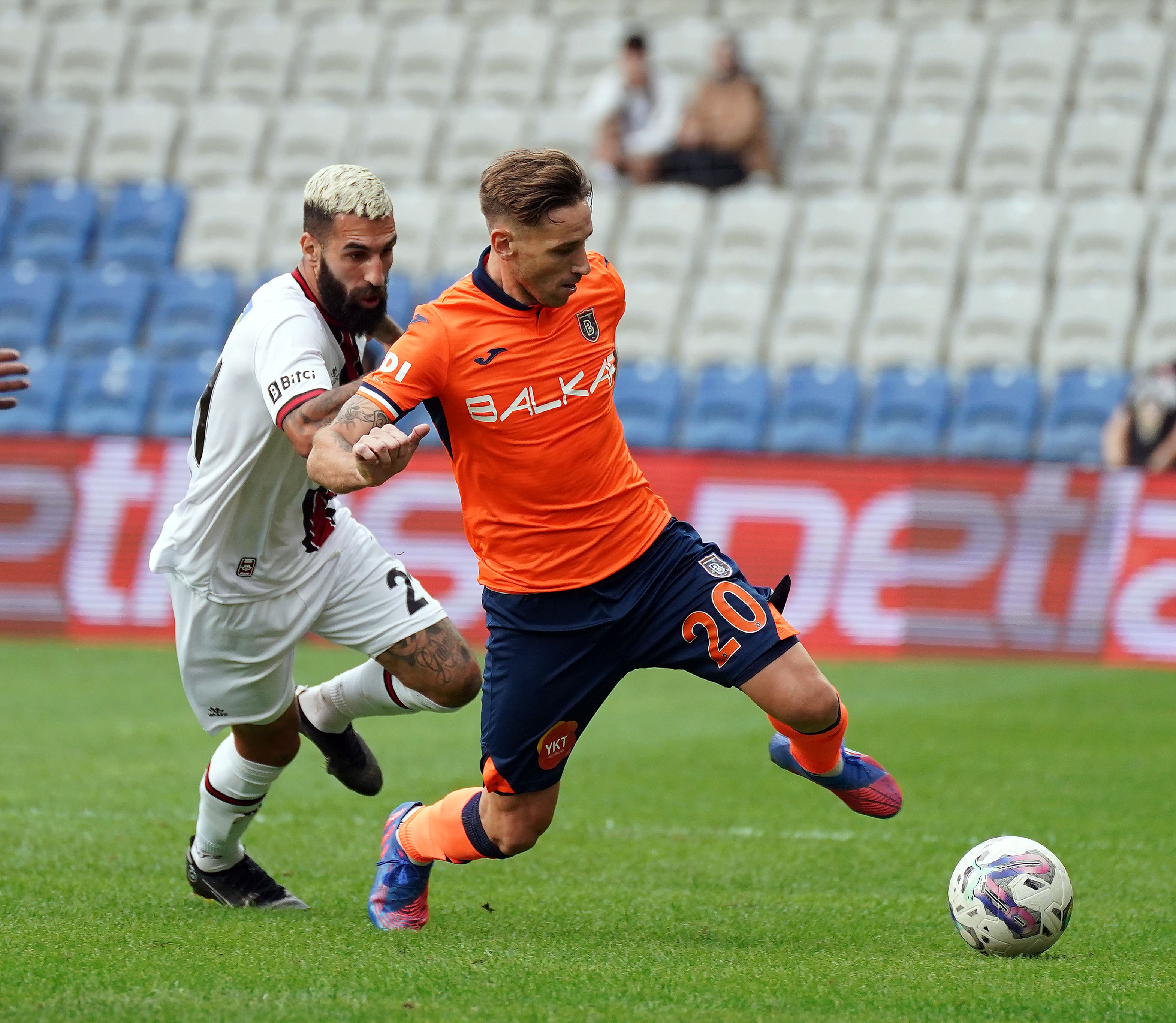 Spor Toto Süper Lig: Başakşehir: 0 - Karagümrük: 0 (İlk yarı)