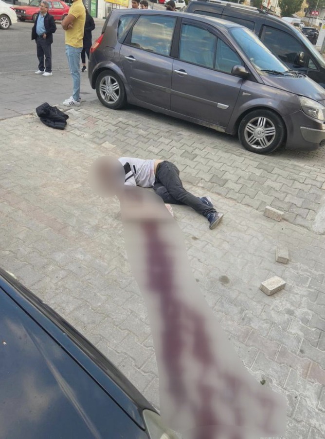 Sokak ortasında kan donduran cinayet