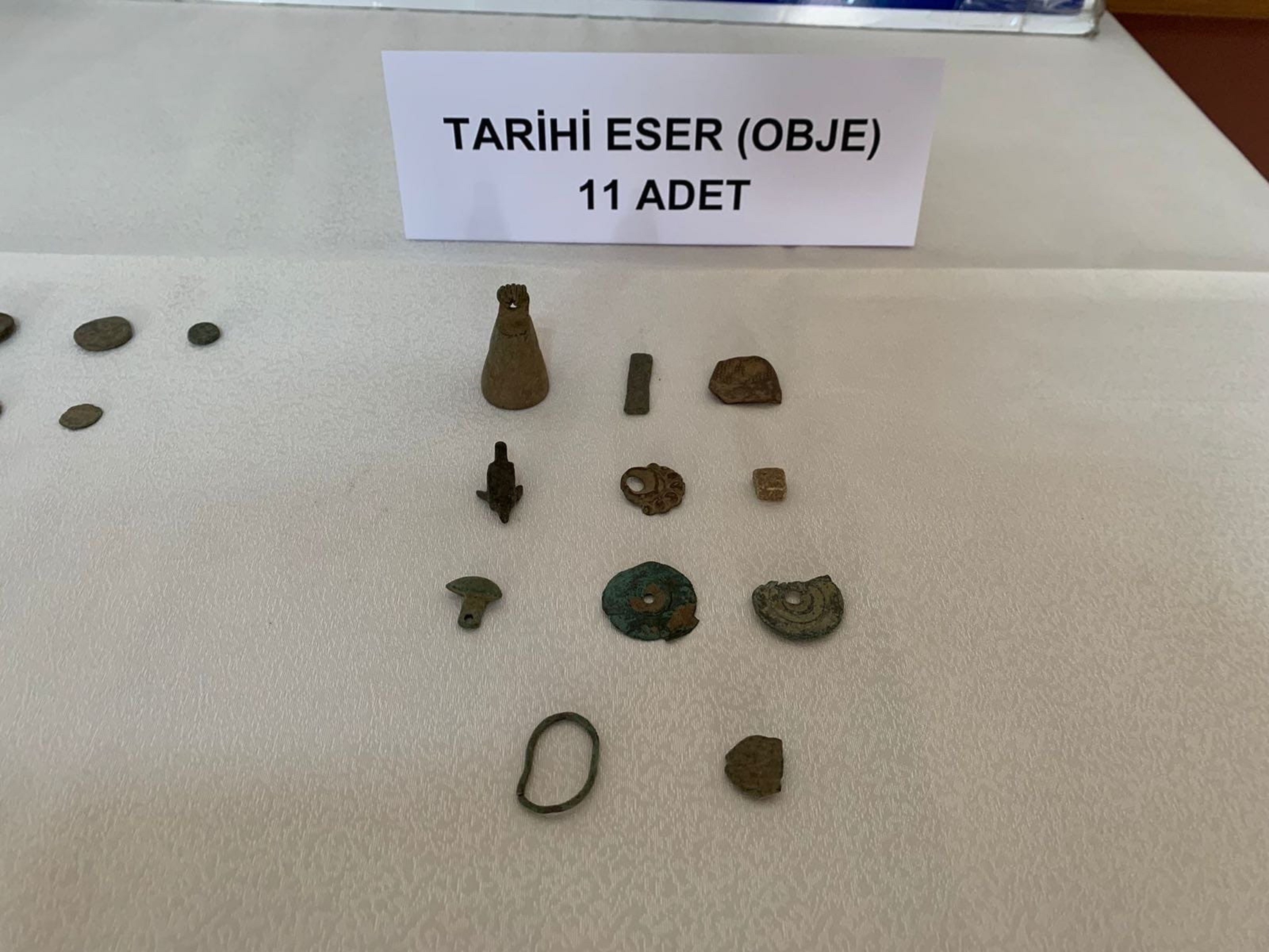 Tarihi eser kaçakçılığı yapan 1 kişi yakalandı
