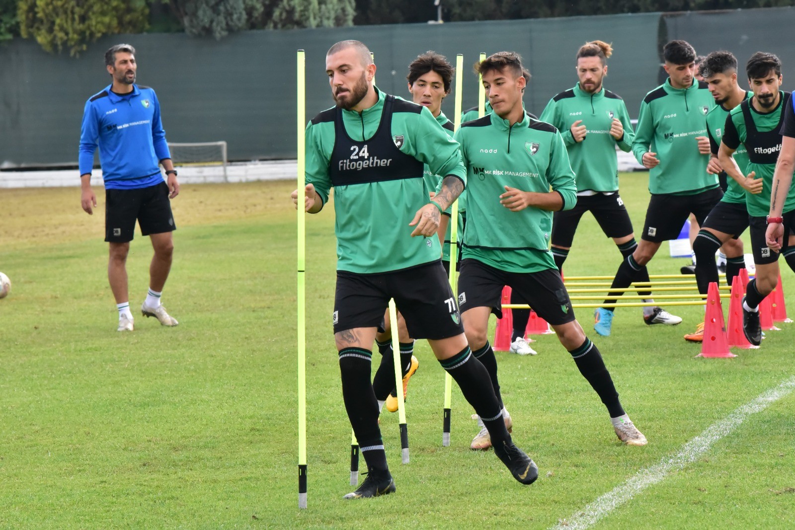 Denizlispor, Erzurumspor FK maçı hazırlıklarını sürdürdü
