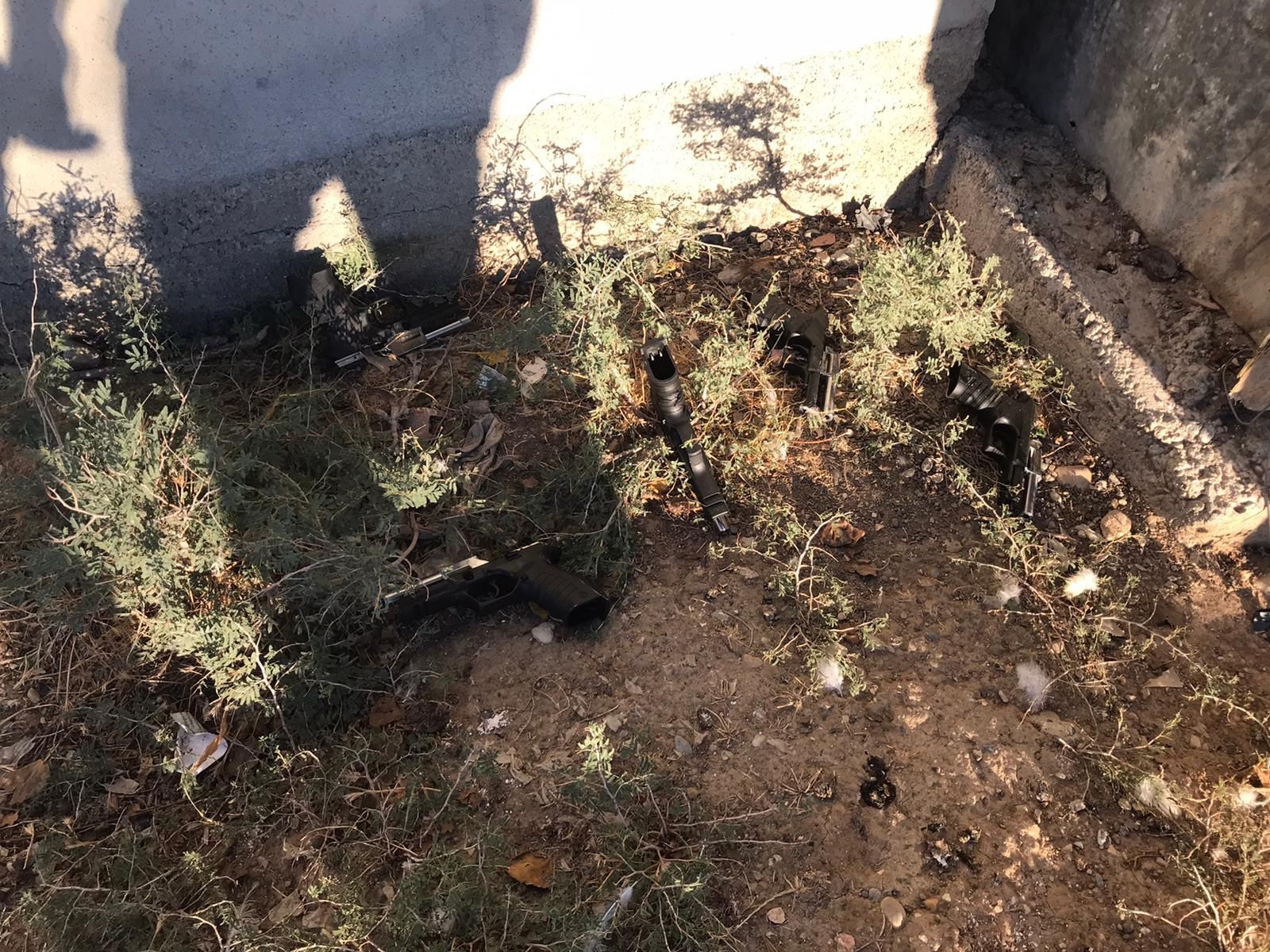 Silah imalatı yapan eve baskın düzenlendi
