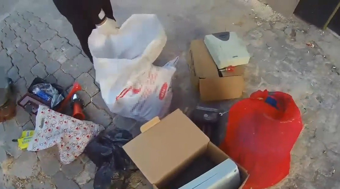 Gaziantep’te dikkat çeken hırsızı bekçiler yakaladı