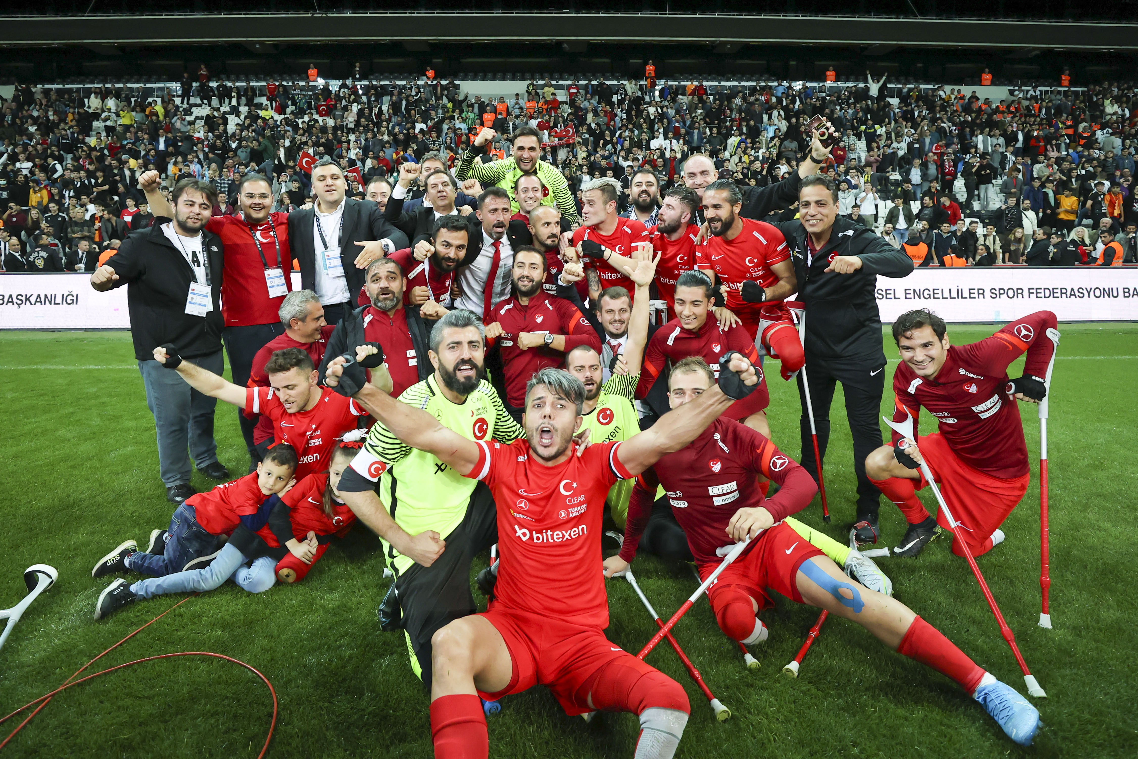 Ampute Milli Takımı, Dünya Kupası'nda finalde