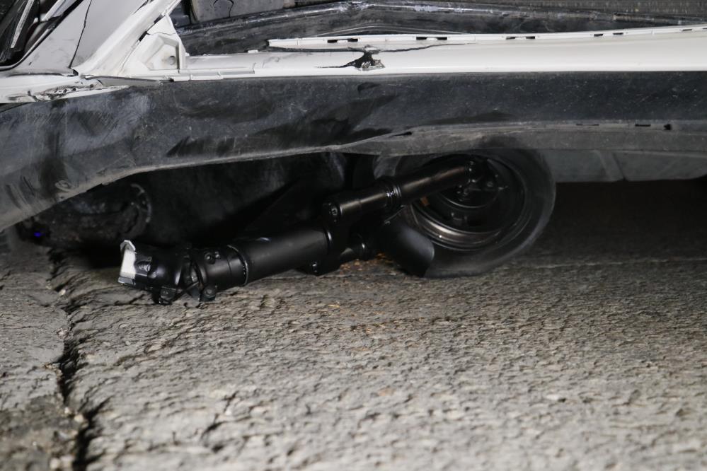 Otomobil elektrikli scooter’a çarptı:1 ölü