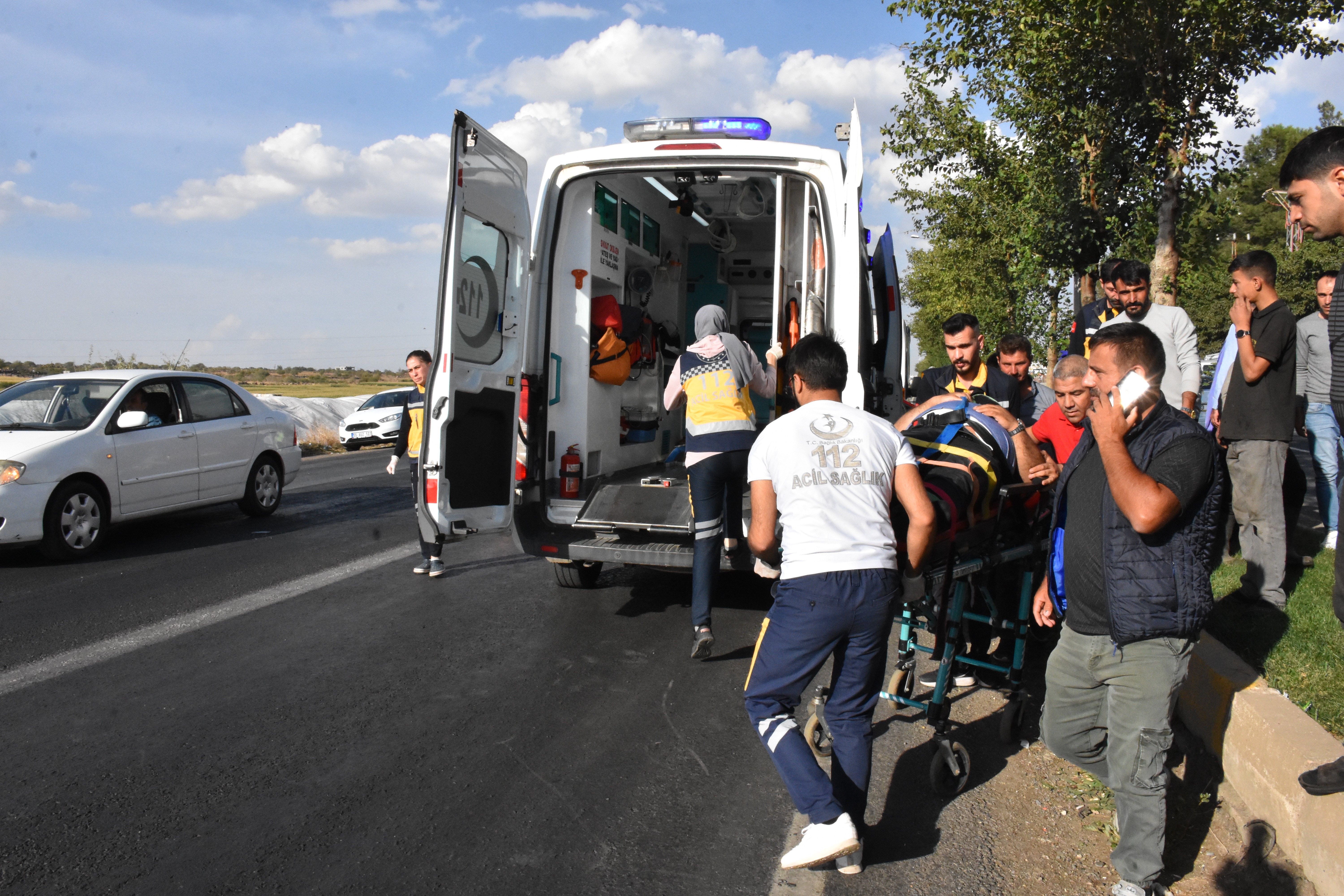 Siverek'te zincirleme kaza: 5 yaralı