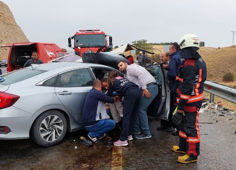 Malatya’da feci kaza: 1 ölü, 4 yaralı