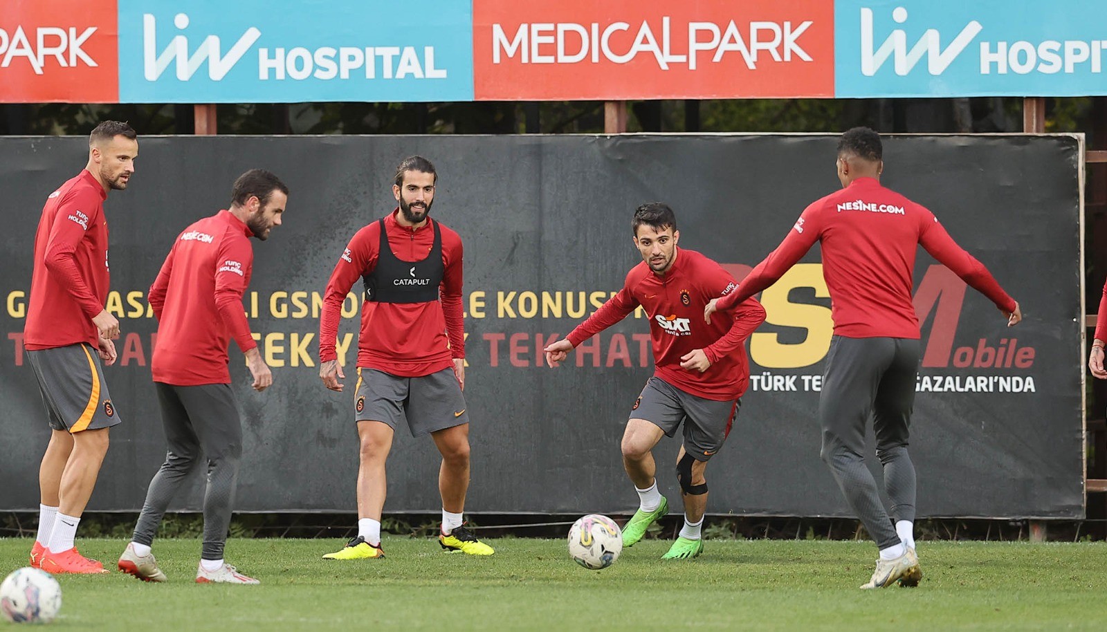 Galatasaray, Corendon Alanyaspor maçı hazırlıklarını sürdürdü