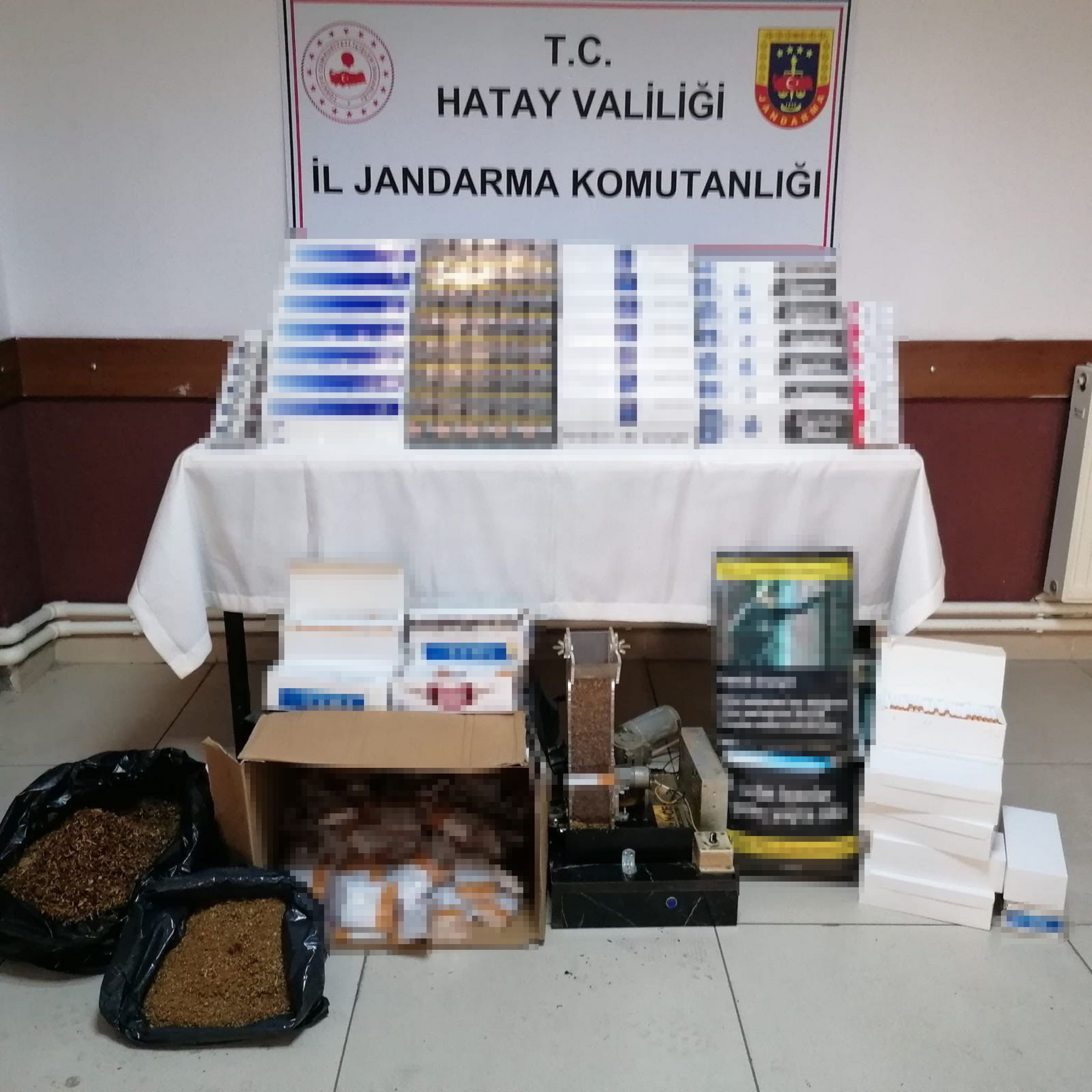 Kaçak sigara ve tütün operasyonu