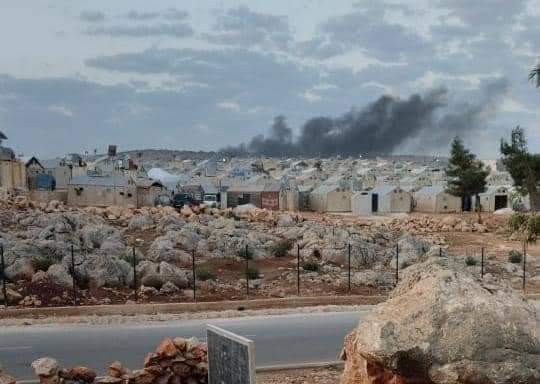 Suriye'de mülteci kampına saldırı: 6 ölü, 17 yaralı