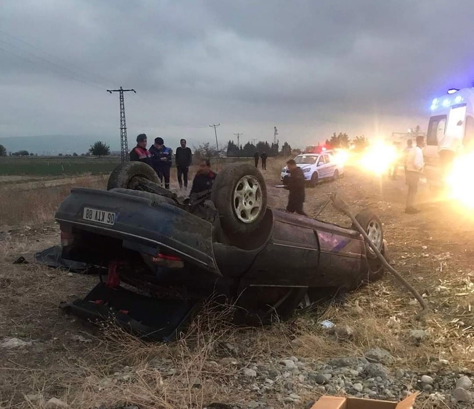 Kahramanmaraş’ta trafik kazası: 1 ölü, 3 yaralı