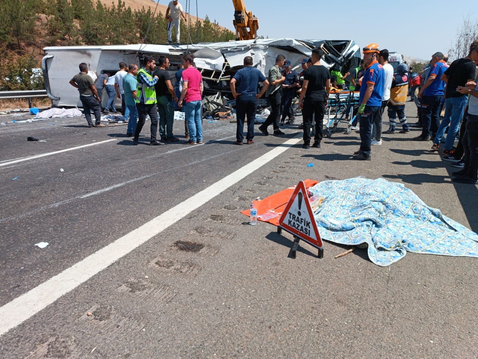 Gaziantep'teki feci kazada otobüs şoförü için 22,5 yıl hapis istendi
