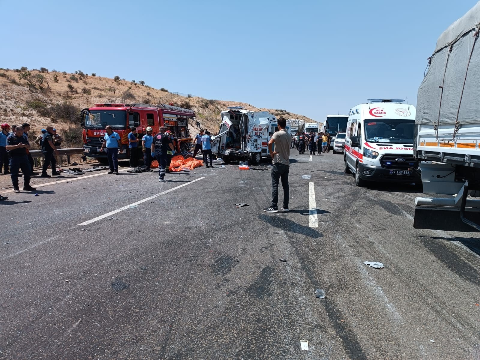 Gaziantep'teki feci kazada otobüs şoförü için 22,5 yıl hapis istendi