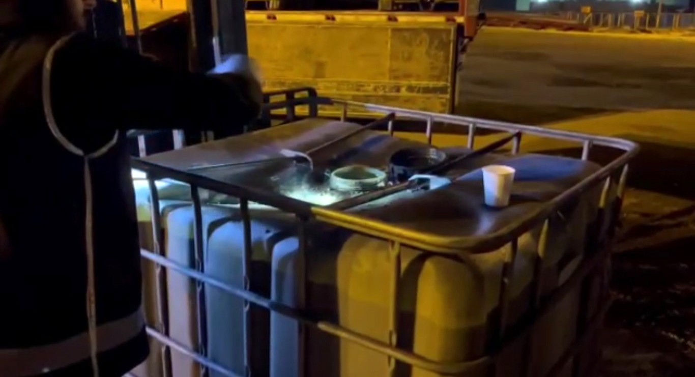 6 bin litre kaçak akaryakıt ele geçirildi