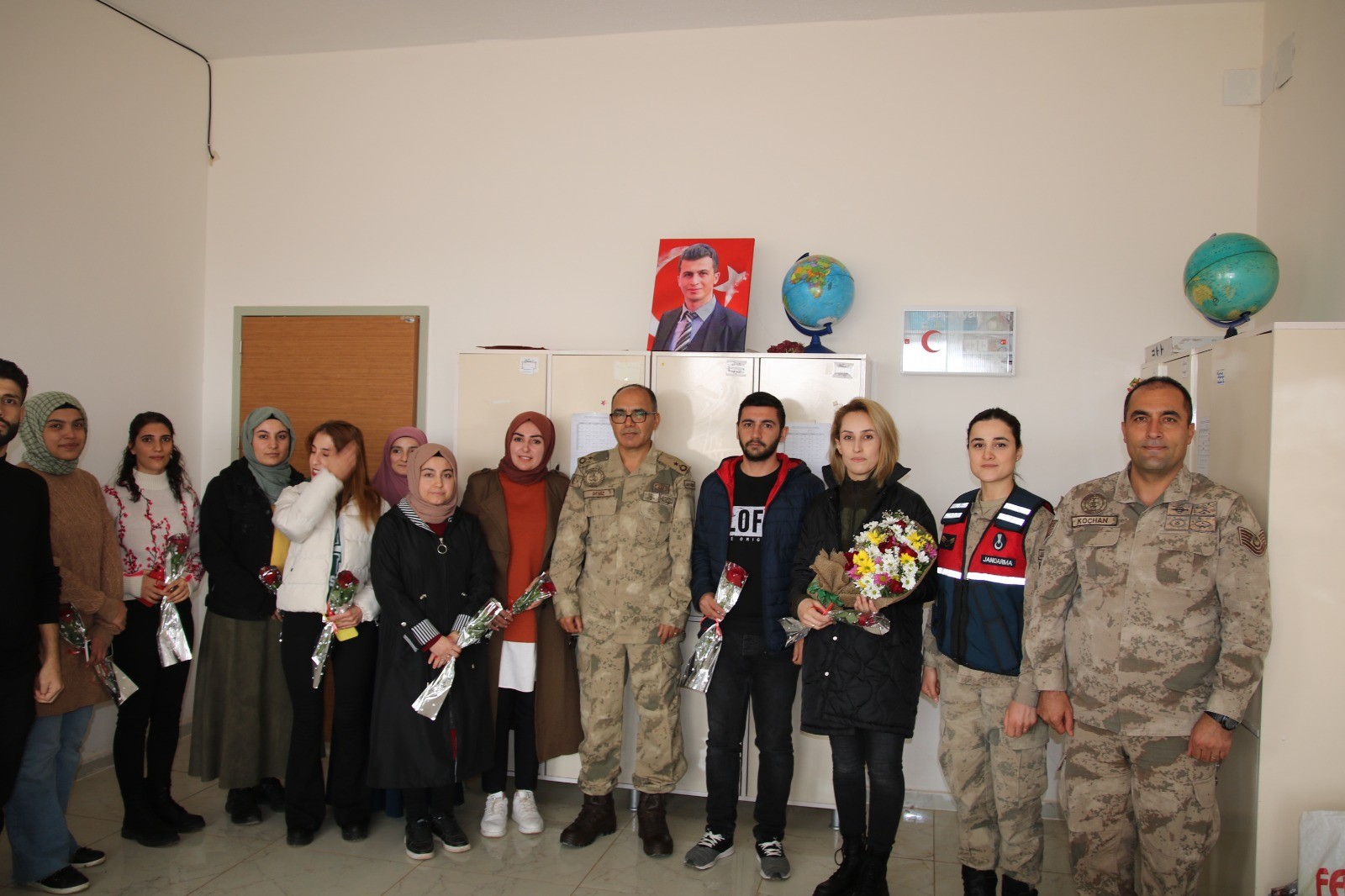 Şehit öğretmen Necmettin Yılmaz’ın öğrencilerine anlamlı ziyaret