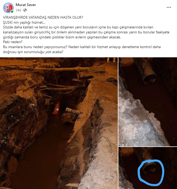 Viranşehir kirli su mu tüketiyor?