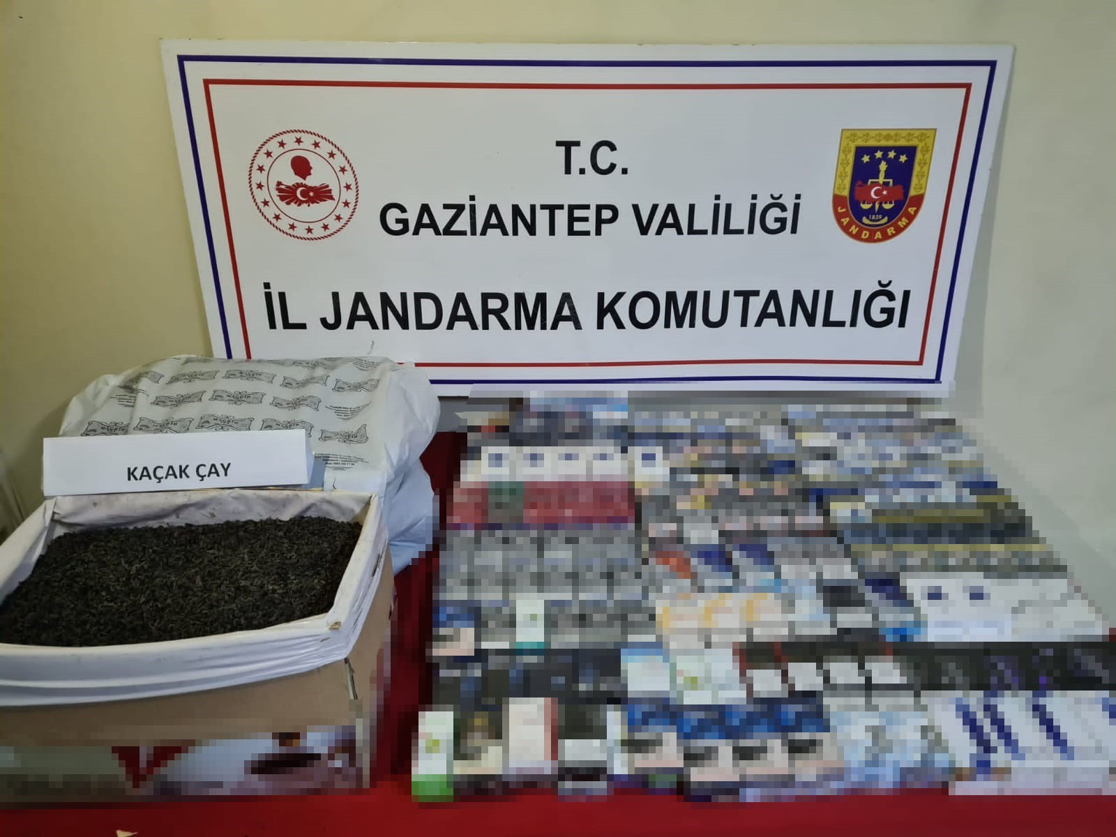 Jandarmadan sahte alkol operasyonu