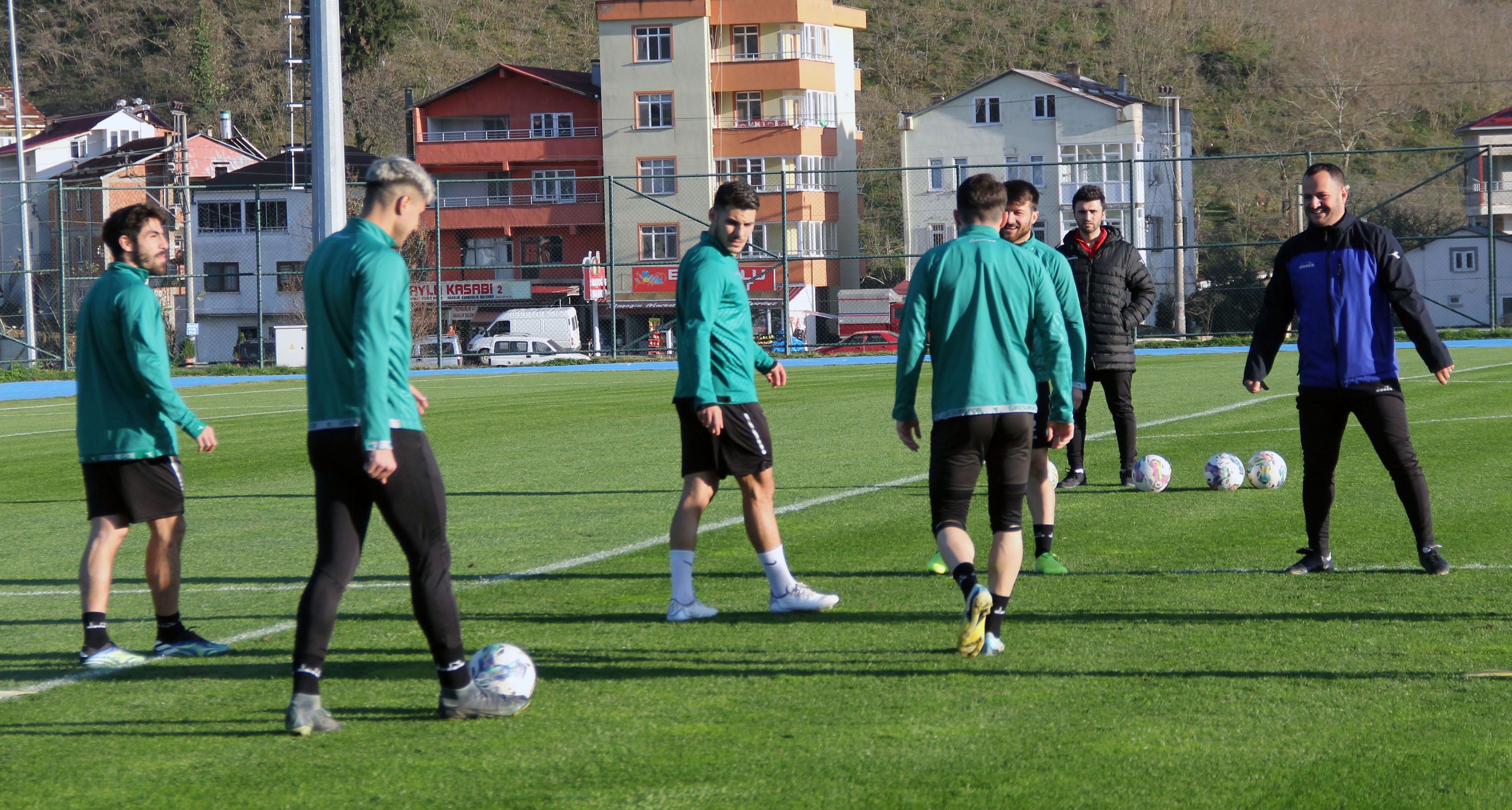 Giresunspor, Gaziantep FK hazırlıklarını sürdürüyor