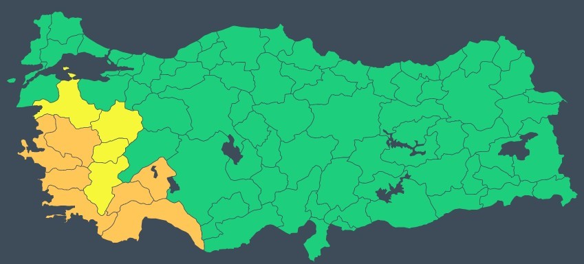 Meteoroloji uyardı! Sağanak yağış geliyor