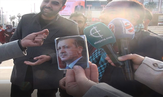 Urfalı vatandaşın Erdoğan sevgisi!
