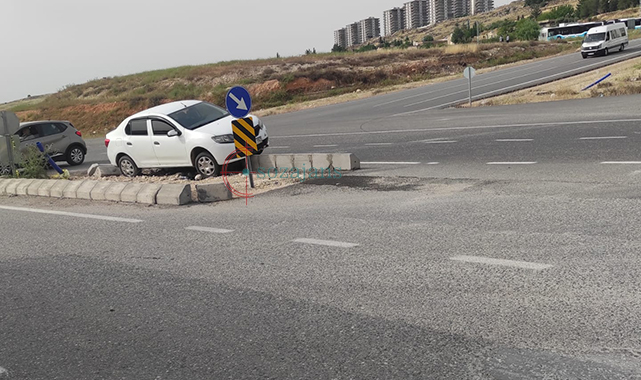 Şanlıurfa'da araç kontrolden çıktı!
