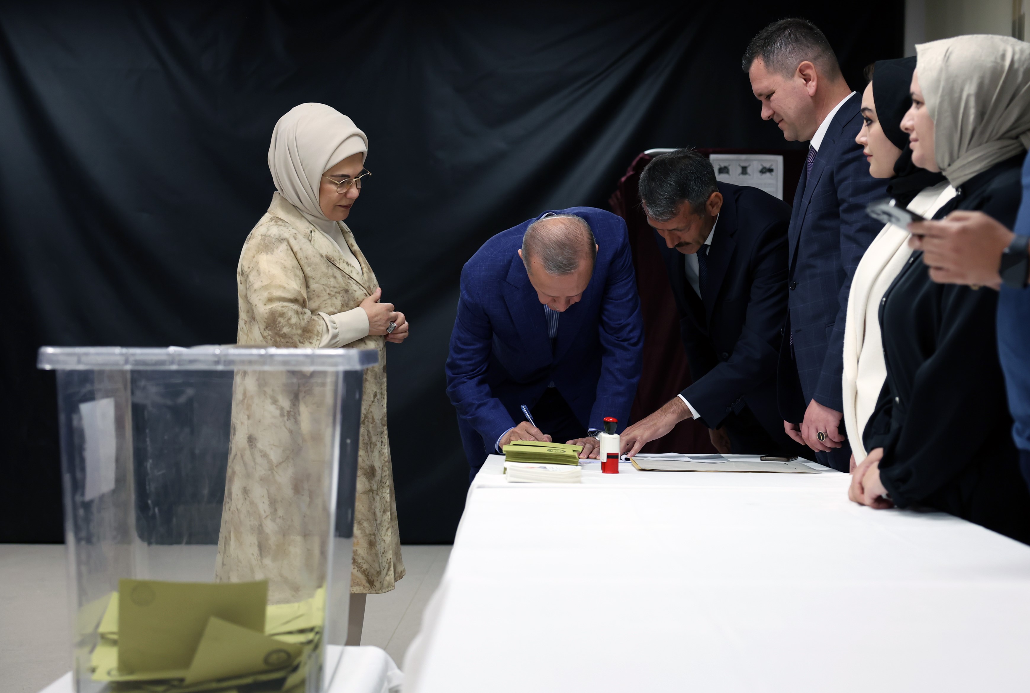 Cumhurbaşkanı Erdoğan oyunu Üsküdar'da kullandı