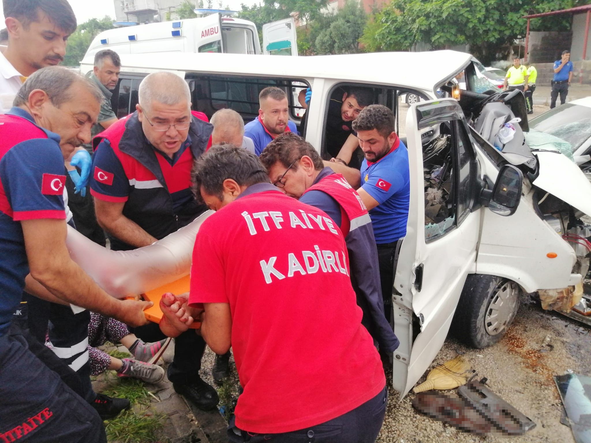 Osmaniye'de feci kaza! 1 ölü 10 yaralı