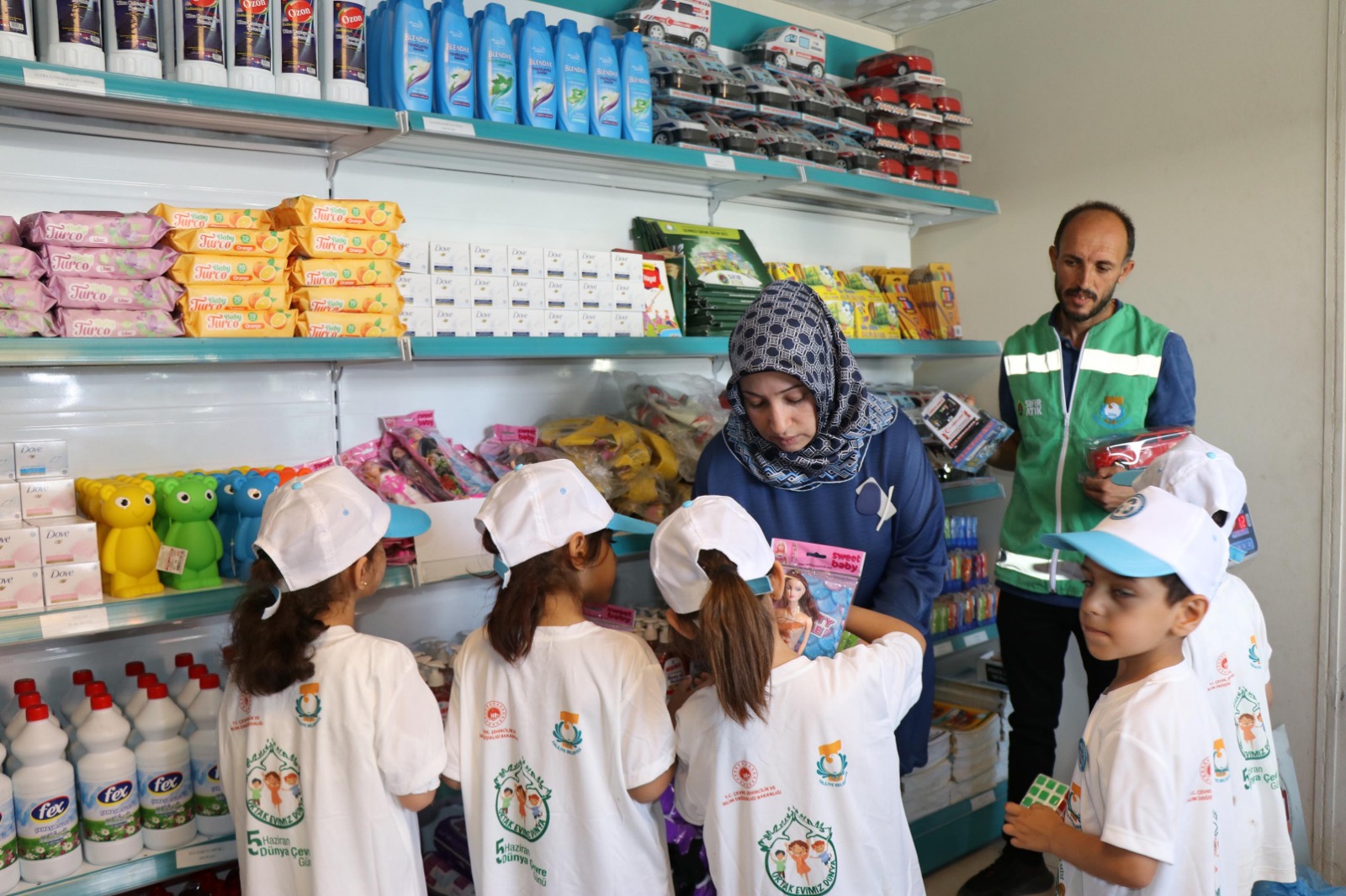 Haliliye Belediyesi'nden miniklere çevre günü aşılandı