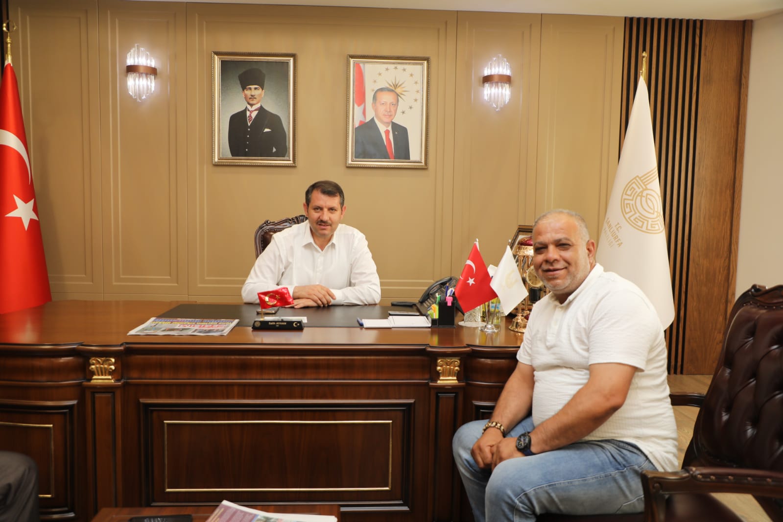Mahmut Aras’tan Vali Ayhan’a ziyaret