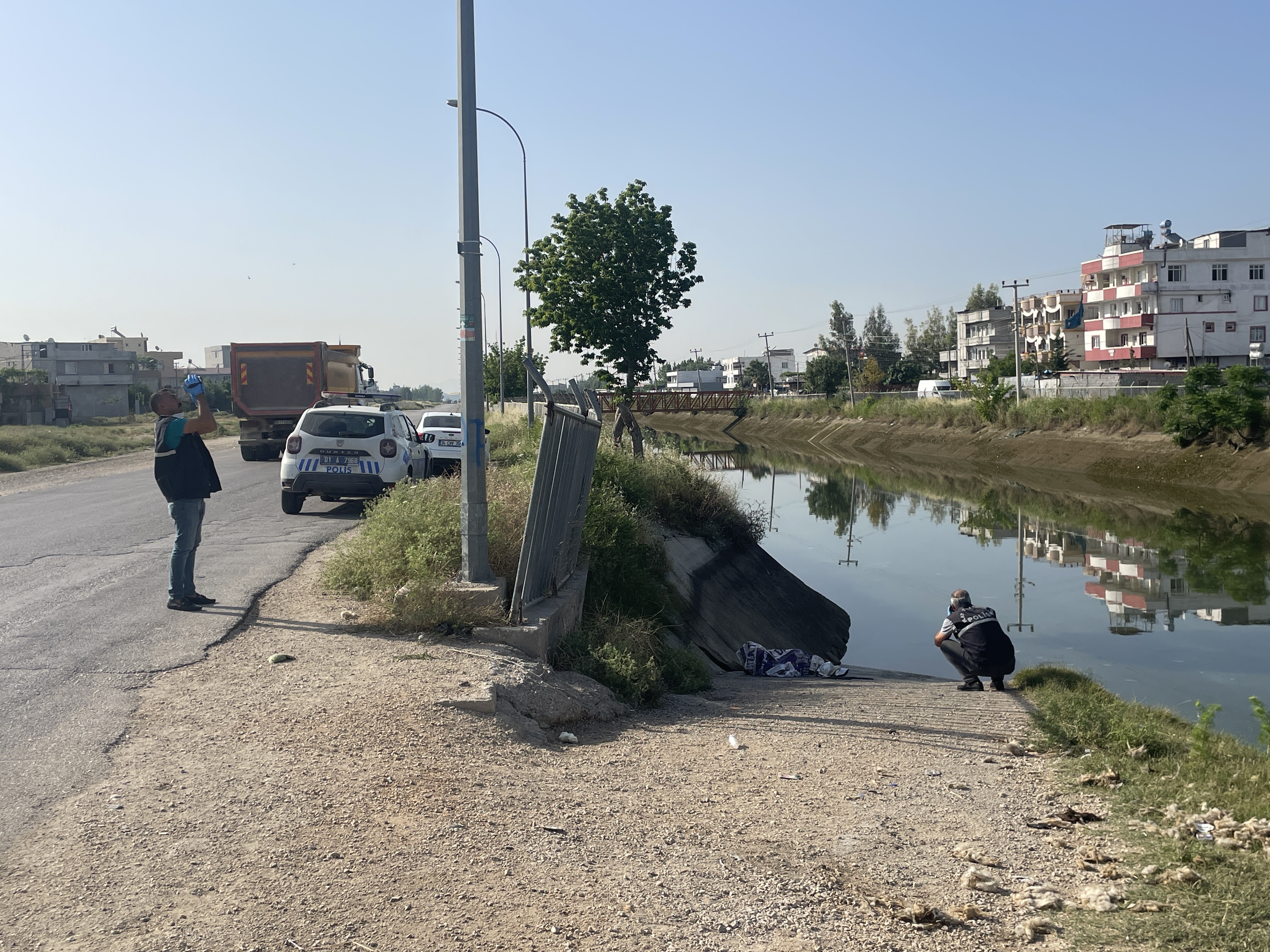 Adana'da sulama kanalında ceset bulundu