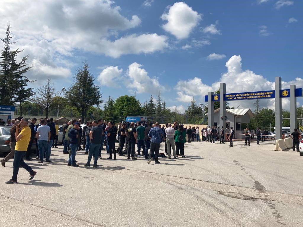 Ankara'da MKE roket ve patlayıcı fabrikasında patlama!