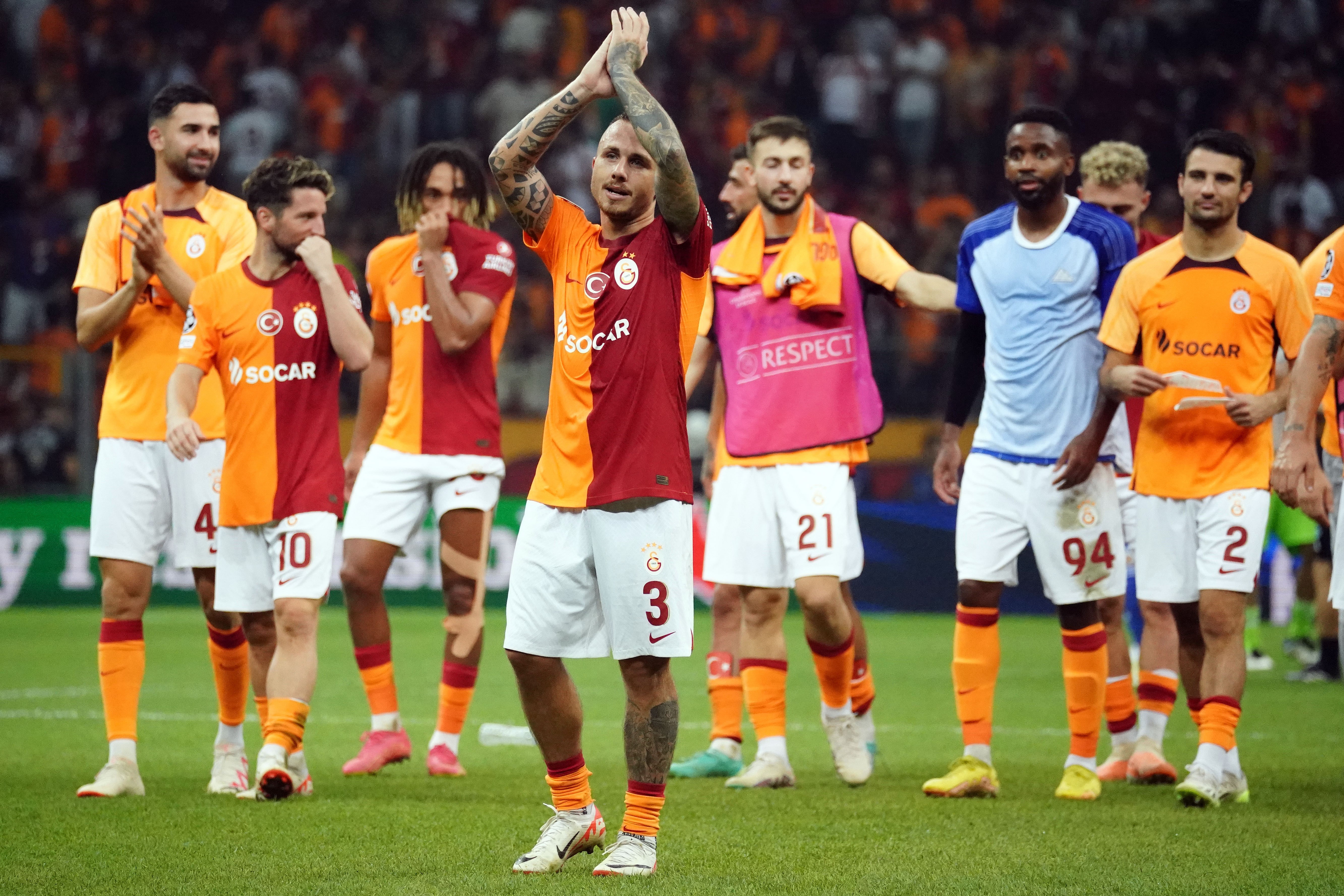  Galatasaray 17. kez UEFA Şampiyonlar Ligi gruplarında