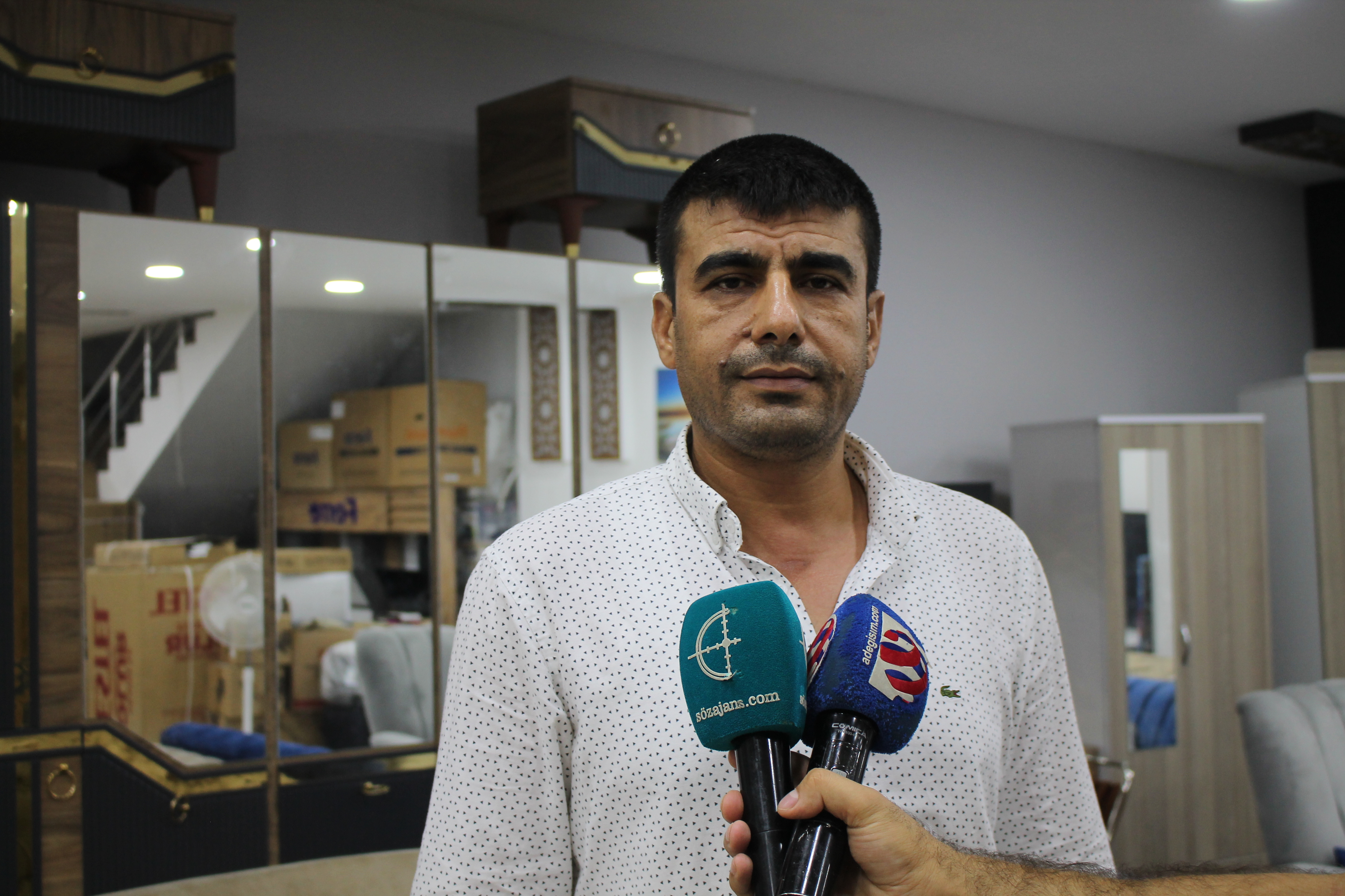 Şanlıurfa,spotçu pazarında durgunluk devam ediyor