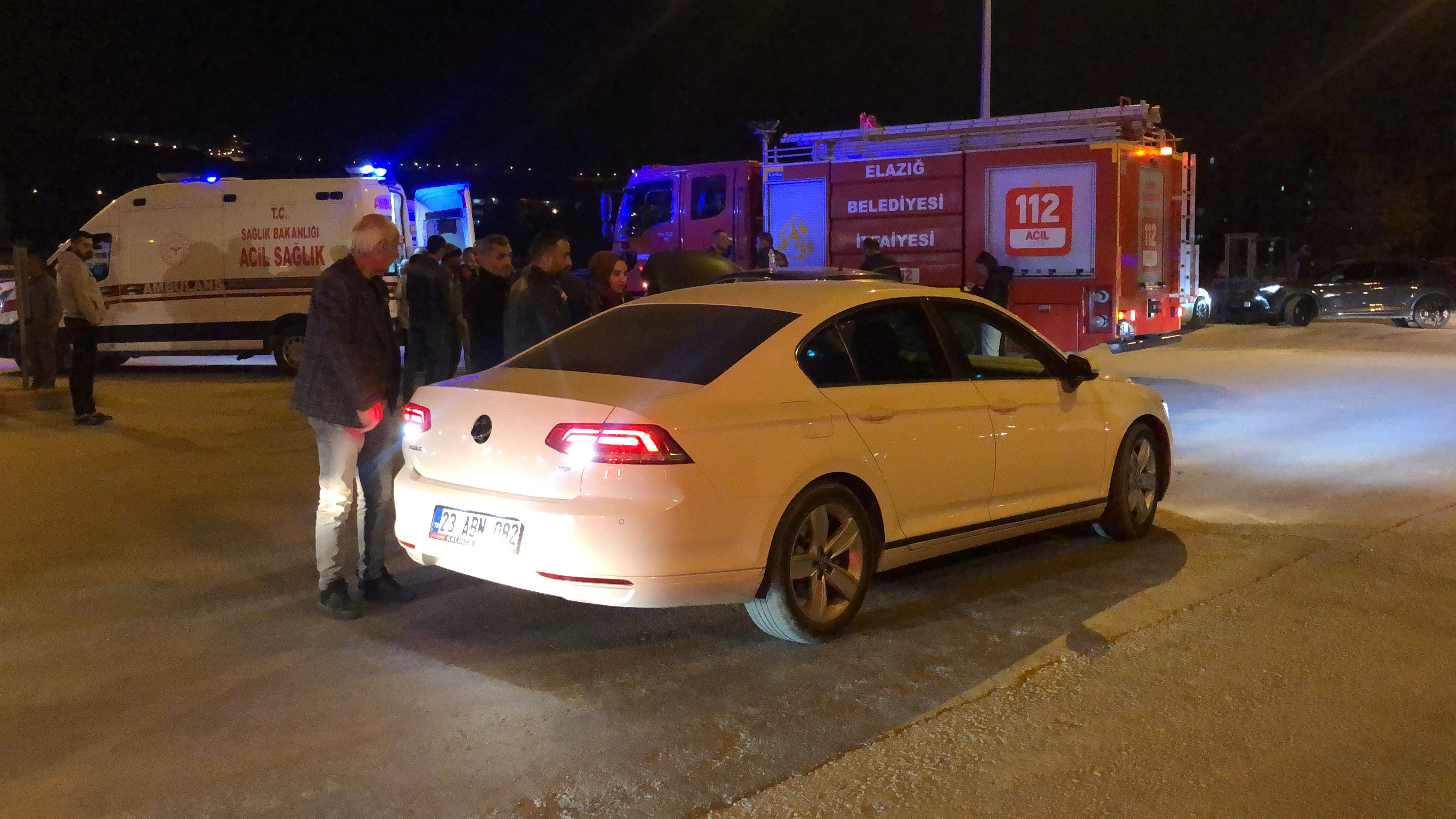 Elazığ’da trafik kazası: 1 yaralı