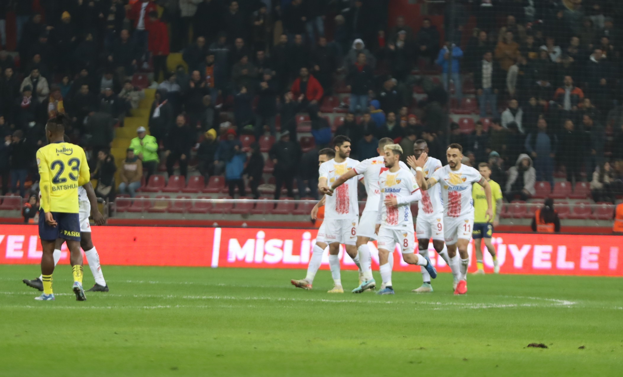 Trendyol Süper Lig: Kayserispor: 1 - Fenerbahçe: 2