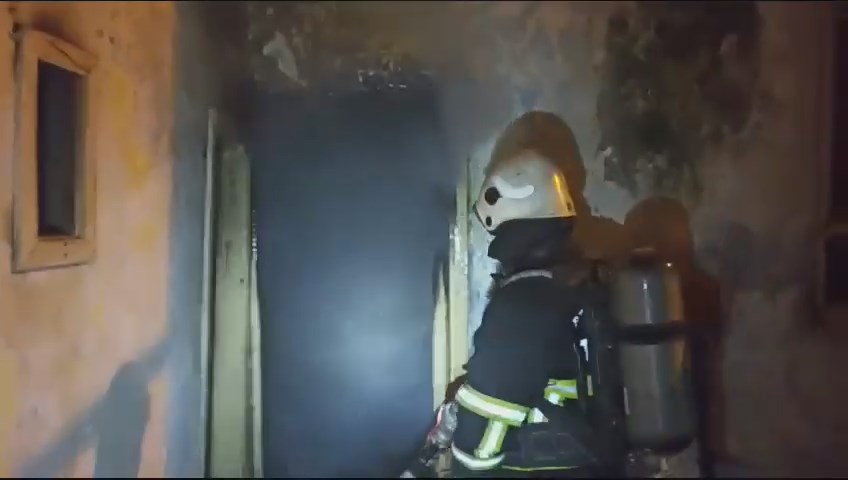 Eyyübiye'de bir evde yangın çıktı!